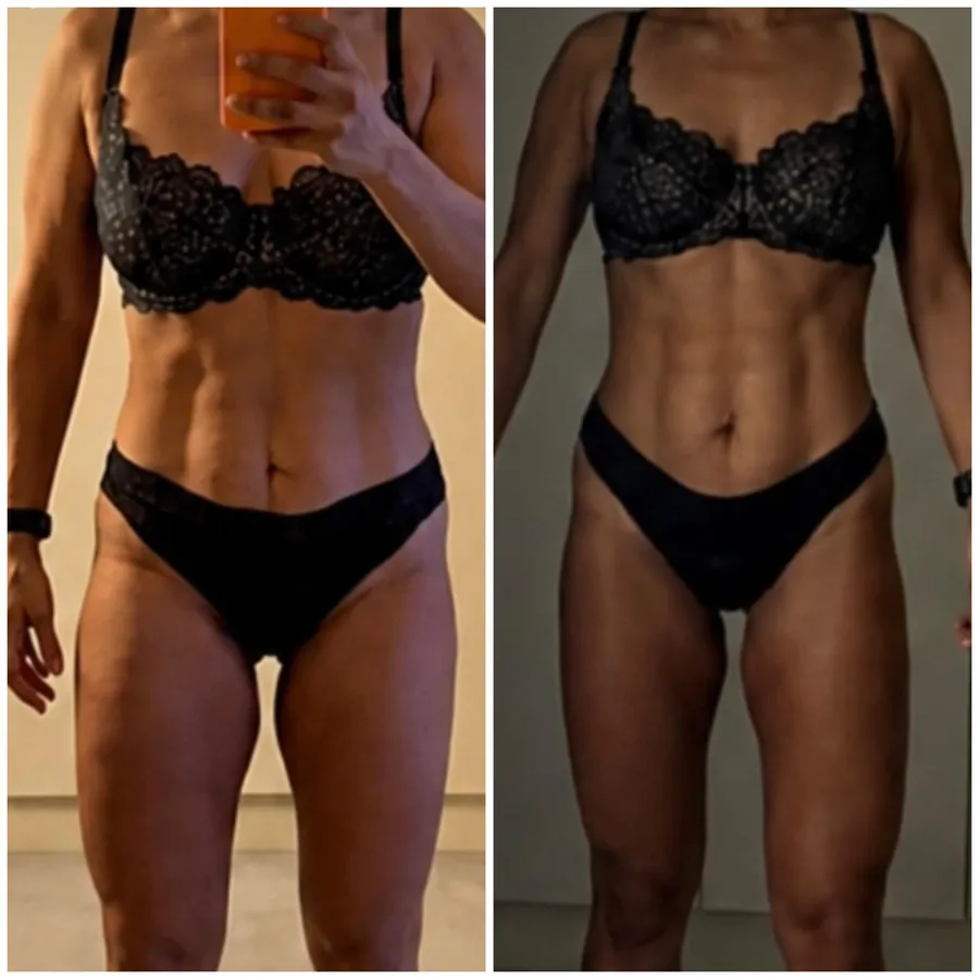 Team Bodymechanik client before and after transformation 1